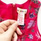 Vintage Gymboree Leaf Print Girls Romper