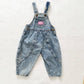 Vintage OshKosh Acid Wash Bubble Leg Overalls