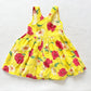 SWAT Poppy + Daisy Flower Dress - Yellow Clover Vintage Kids Clothes