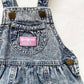 Vintage OshKosh Acid Wash Bubble Leg Overalls