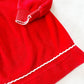 Healthtex Red Velour Turtleneck Dress