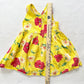 SWAT Poppy + Daisy Flower Dress - Yellow Clover Vintage Kids Clothes
