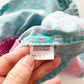OshKosh Pink and Turquoise Polka Dot Bow Skirt - Yellow Clover Vintage Kids Clothes