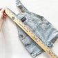 Vintage OshKosh Acid Wash Hickory Stripe Overalls - Yellow Clover Vintage Kids Clothes
