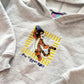 Tigger Football Embroidered Hooded Sweatshirt - Yellow Clover Vintage Kids Clothes