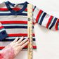 Garanimals Striped V Neck Long Sleeve Tee