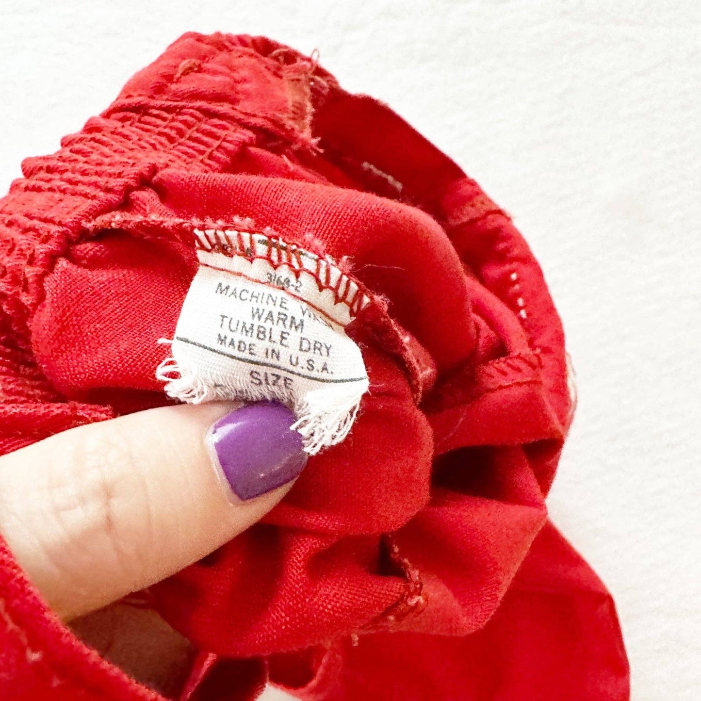 Vintage All Pro Football Appliqué Cotton Overalls: 24m - Yellow Clover Vintage Kids Clothes