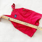 OshKosh Solid Red Shortall Overalls - Yellow Clover Vintage Kids Clothes