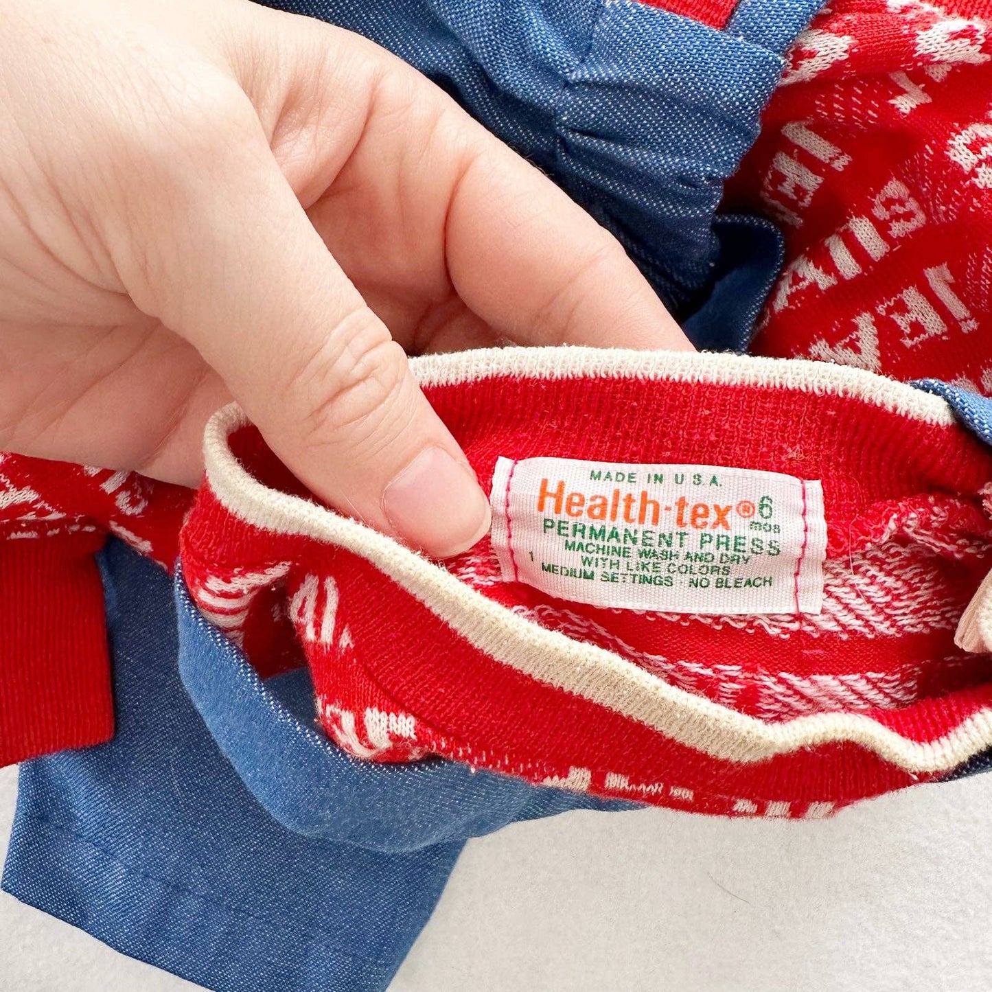 Healthtex Jeans Spell Out Top and Overalls