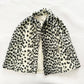 Handmade Dot Faux Fur Cape Coat - Yellow Clover Vintage Kids Clothes