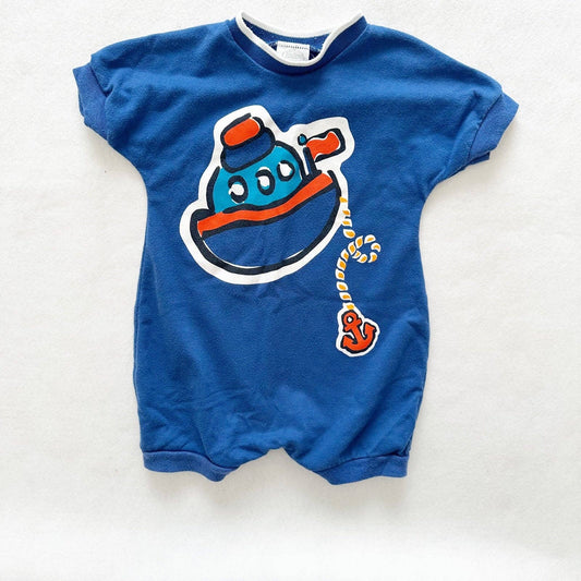 Carter’s Boat Graphic Boys Romper