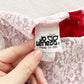Jo Lene Red Velvet Lace Collar Dress - Yellow Clover Vintage Kids Clothes