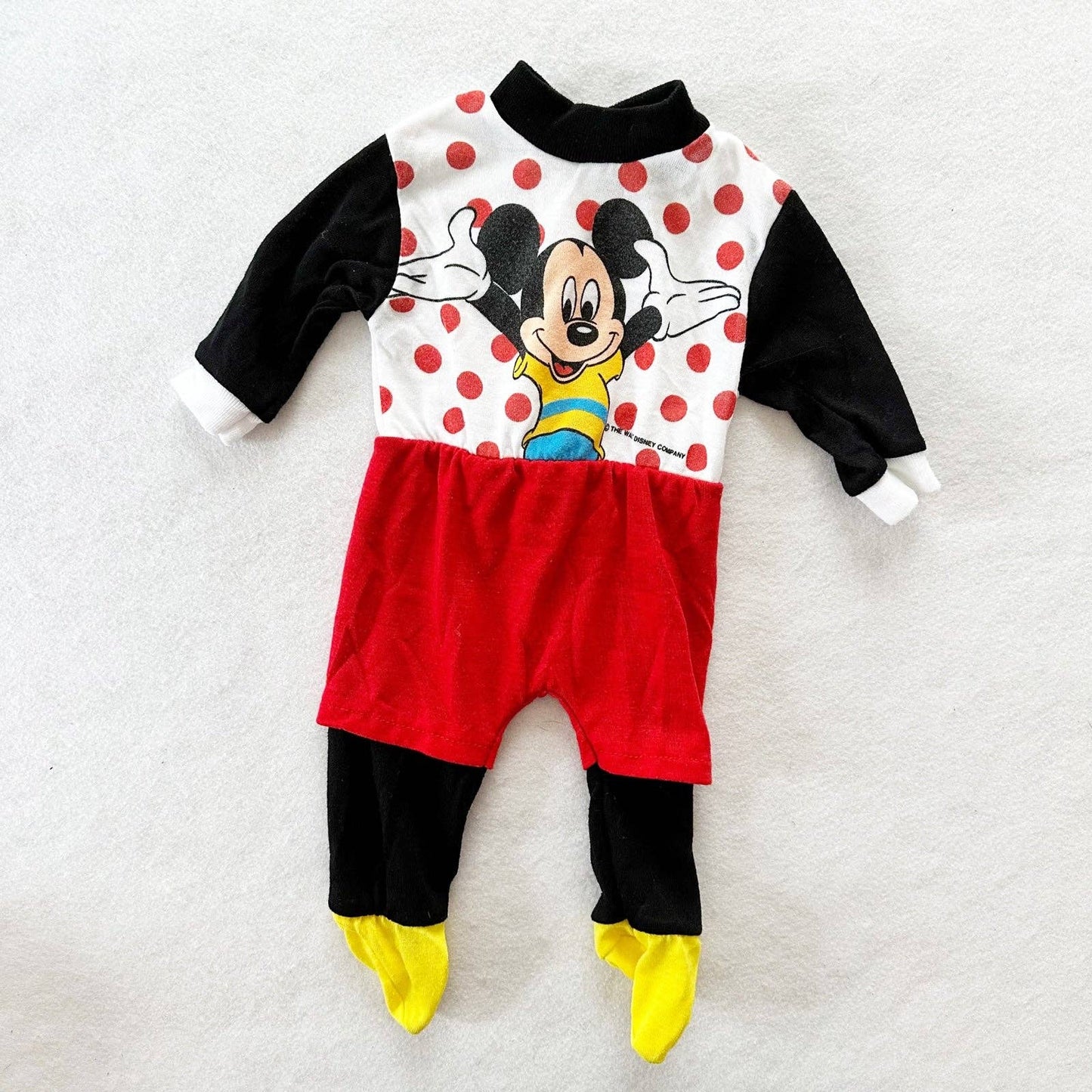 Disney Jog Togs Mickey Mouse Sleeper Outfit