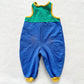 Vintage OshKosh Baby B’gosh Monster Sweatshirt Romper: 18m - Yellow Clover Vintage Kids Clothes
