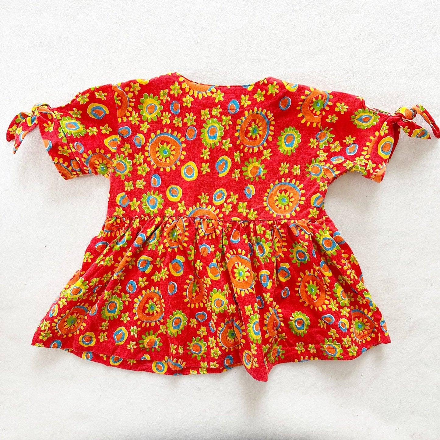 Vintage Circo 90s Fun Print Toddler Tunic Dress