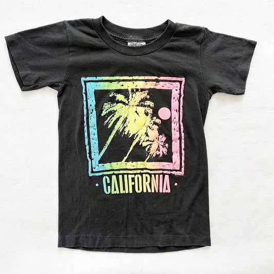 California Graphic Tee Shirt - Yellow Clover Vintage Kids Clothes