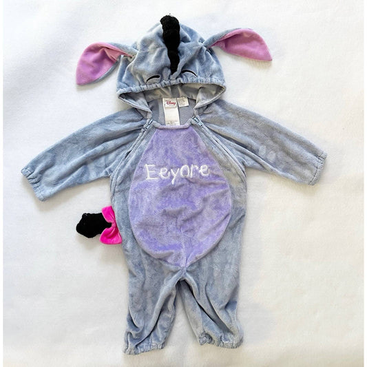 Y2K Disney Winnie the Pooh Eeyore Baby Costume - Yellow Clover Vintage Kids Clothes