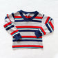 Garanimals Striped V Neck Long Sleeve Tee
