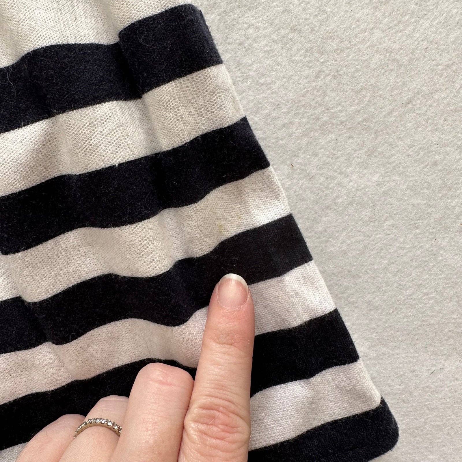 Nautical Striped Jersey Dress - Yellow Clover Vintage Kids Clothes