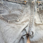 Vintage Levi’s 566 Loose Fit Denim Shorts: 7X - Yellow Clover Vintage Kids Clothes