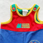 Vintage OshKosh Baby B’gosh Monster Sweatshirt Romper: 18m - Yellow Clover Vintage Kids Clothes