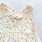 Gymboree Flower Pots Print Keyhole Back Dress - Yellow Clover Vintage Kids Clothes