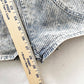 Vintage OshKosh Acid Wash Hickory Stripe Shortalls - Yellow Clover Vintage Kids Clothes