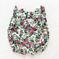 Cotton Collection Floral Bubble Romper - Yellow Clover Vintage Kids Clothes