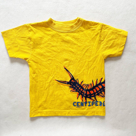 Vintage Healthtex Centipede Graphic Kids Tee - Yellow Clover Vintage Kids Clothes
