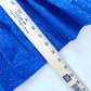 Kim Originals Blue Diamond Print Cotton Dress - Yellow Clover Vintage Kids Clothes