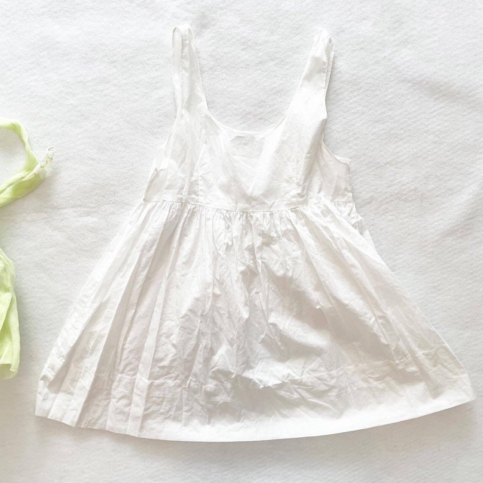 Asfahl 60s Green Sheer Dress - Yellow Clover Vintage Kids Clothes