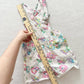 90s Floral Vacation Print Shortall Overalls - Yellow Clover Vintage Kids Clothes