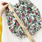 Cotton Collection Floral Bubble Romper - Yellow Clover Vintage Kids Clothes